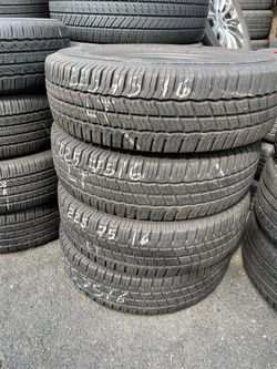 LT225/75R16 Michelin 225/75/16 set of matching 4 tires in great condition 300$ for 4 tires plus tax . Mount available but not included. Wheel alignme