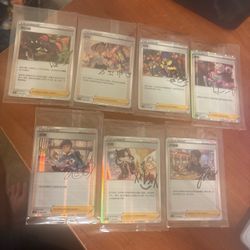 Sealed Chinese Pokemon Trainer Gift Box Set Artist Signed All