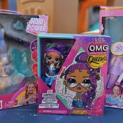 Dolls And Fishing Pole 