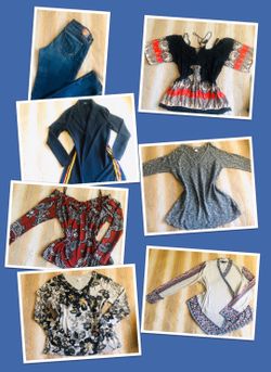 Women clothing blouse size medium and large