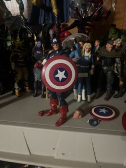 Custom Captain America Alex Ross Marvel Legends