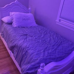 Twin Bed With Mattress And A Box