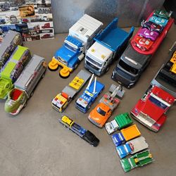 The Great Collection Of  Truckings Of Diferents Size 
