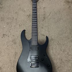 Ibanez electric guitar (black) fender champion 20 amp