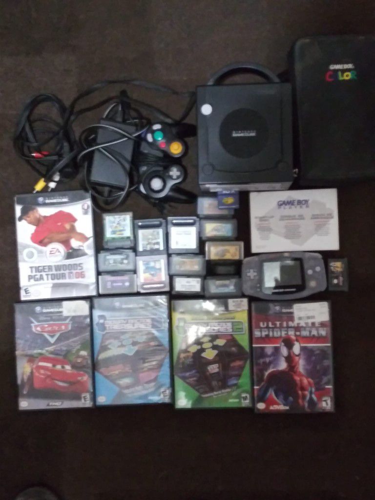 Game Cube and Game Boy Advance Bundle