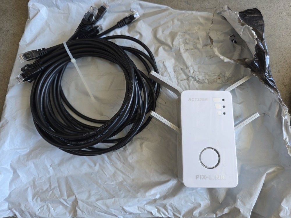 Dual Band Wifi Extender Signal Booster Max Range Amplifier 1500ft Router Internet