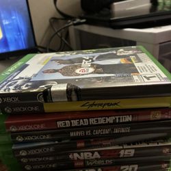 Xbox Ones Games Lot