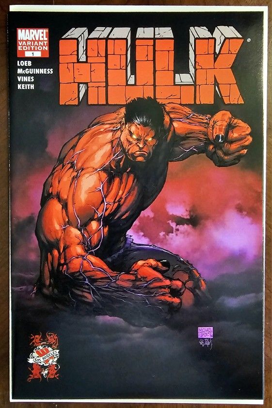 Hulk #1 Wizard World Con '08 LA Variant Marvel Comics Michael Turner NM 🔥🔥🔥