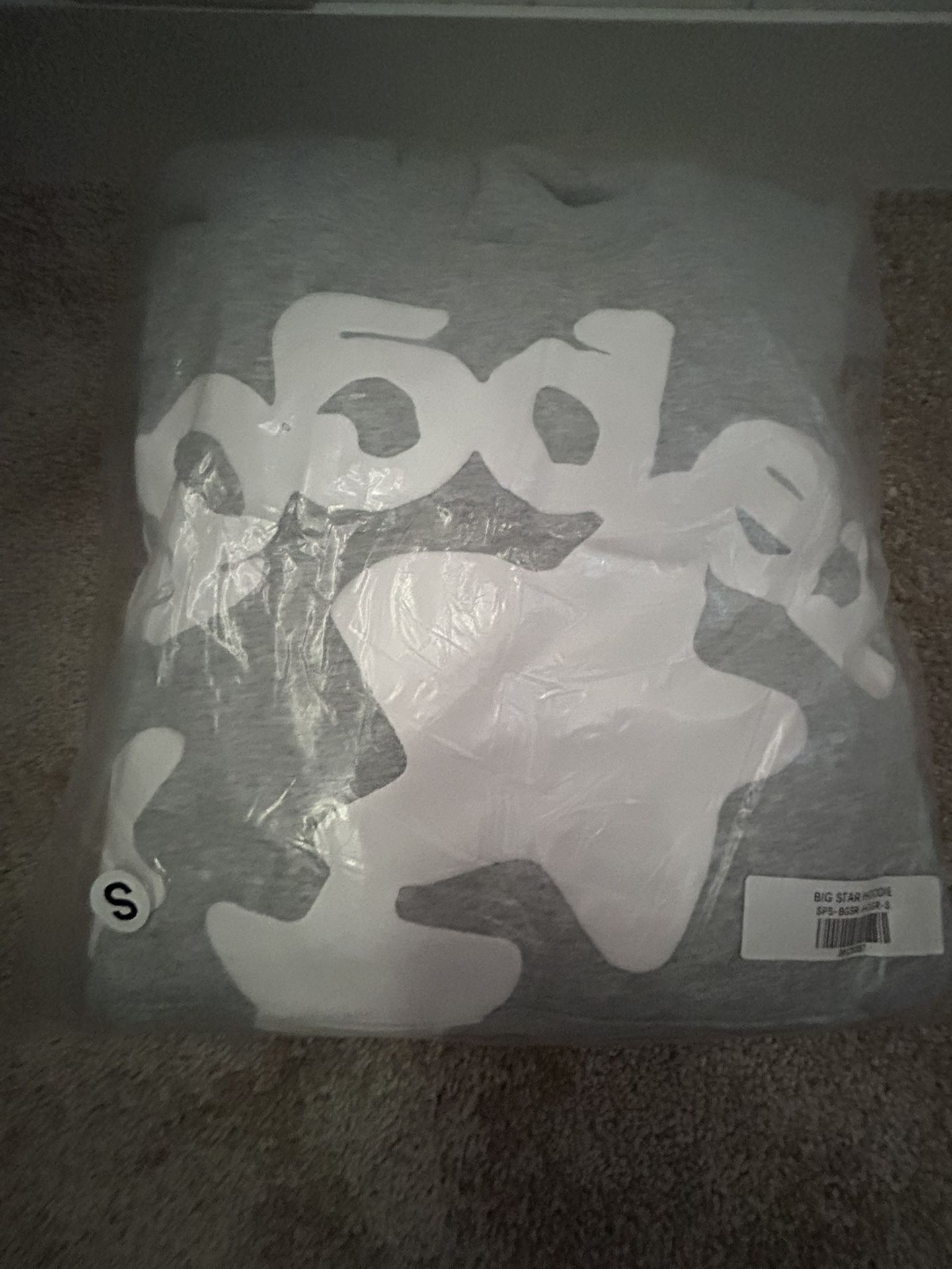 GREY SP5der hoodie