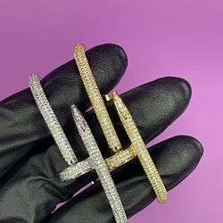 Studded Bangle Bracelets