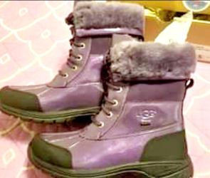 UGG K Butte Kids s.5, EU 35 BOOTS Waterproof ~Purple