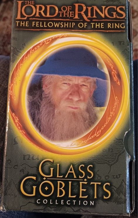 Gandalf The Wizard - LOTR glass Goblets Collection