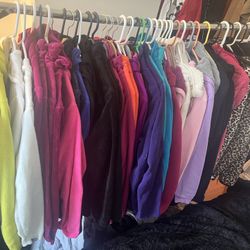 Brand New Light Fleece Jackets, Fluffy Ones, Reverseables 