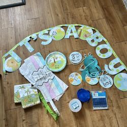 Baby Shower Boy Ornaments