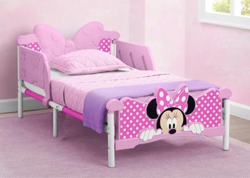 Mini Mouse Kids Bed with Mattress