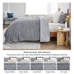 Sherpa Blanket (60 X 80 In)