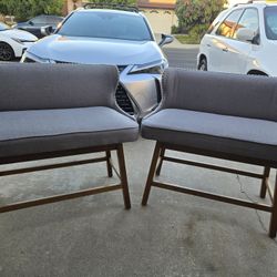 2 High Upholster Bench