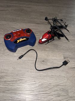 Spiderman helicopter - new used once