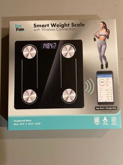 New Total Vision Smart Weight Scale with Wireless Connection