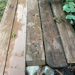 Old Cedar Top Rails. 2x6 Nominal.