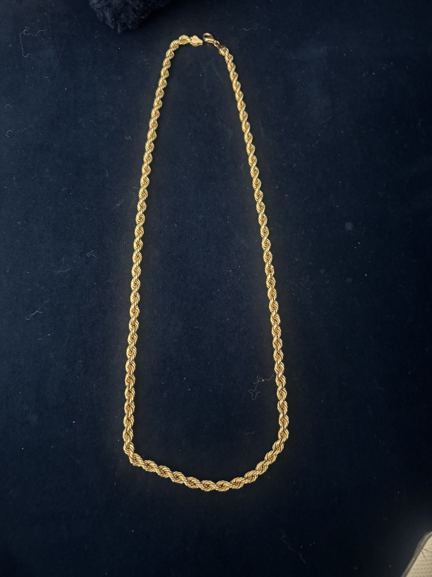 14k Gold Rope Chain