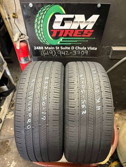 255-50-19 Hankook Ventus Used Tire Pair $120 Free Mounting And Balancing