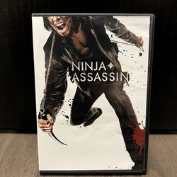 Ninja Assassin Movie DVD with Case