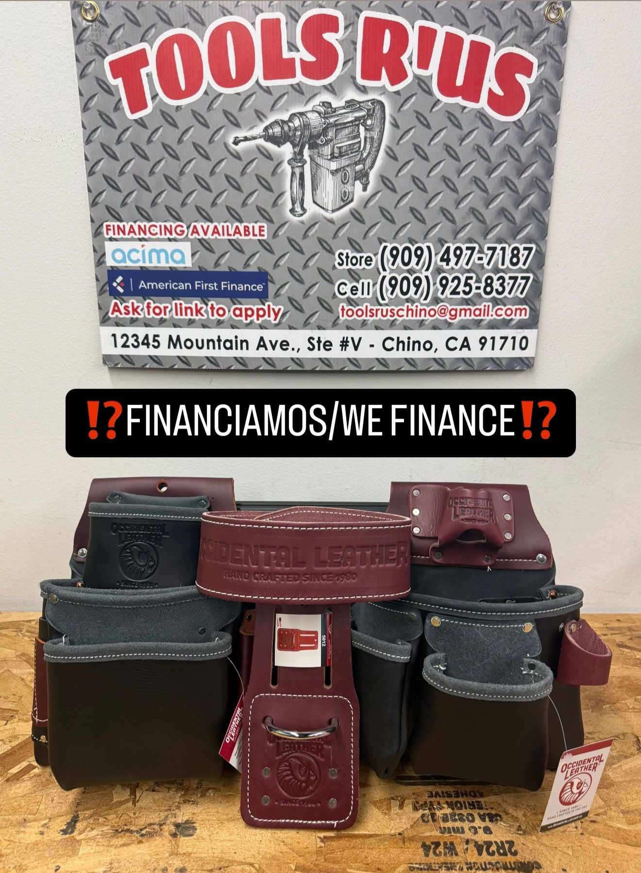 B5080DB OCCIDENTAL LEATHER Pro Framer Set(COMPLETO)**(FINANCIAMOS/WE FINANCE)**