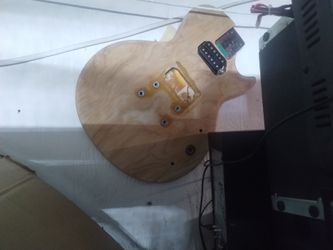 Unfinished LP-Style Electric Guitar Body – DIY Project