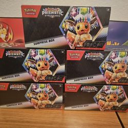 Pokemon Prismatic Evolution Surprise Boxes