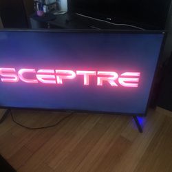 Sceptre 4k Tv  50” *** First 180.00 Gets It