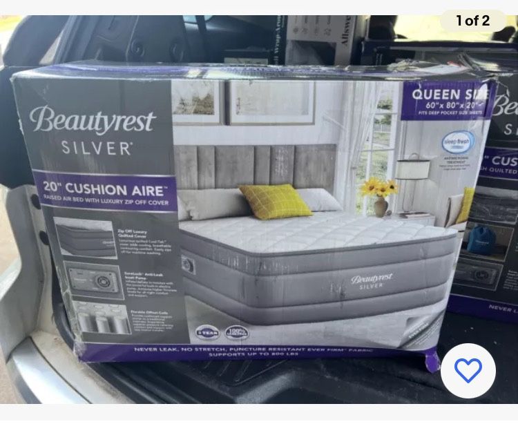 Beautyrest Queen Size Air Mattress 20”