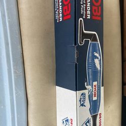 Ryobi Detail Sander DS1000 With Original Box Works Electric Corded Tool