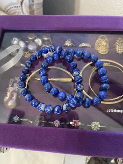 Natural Lapis Lazuli Bracelet 
