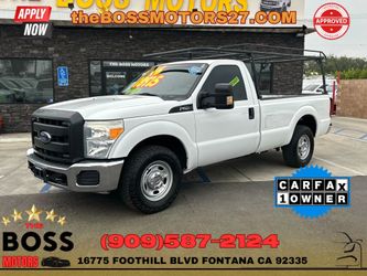 2016 Ford F250 Super Duty Regular Cab XL Pickup 2D 8 ft