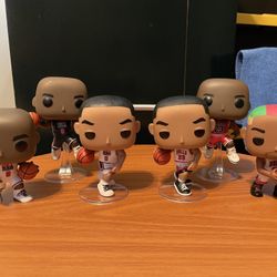 Jordan Pippen Rodman, Chicago Bulls, Dream Team, Funko Pop Open Loose