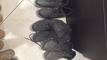 Black boots