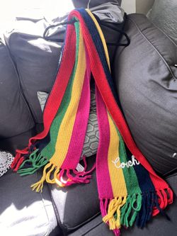 Colorful Scarf (COACH)