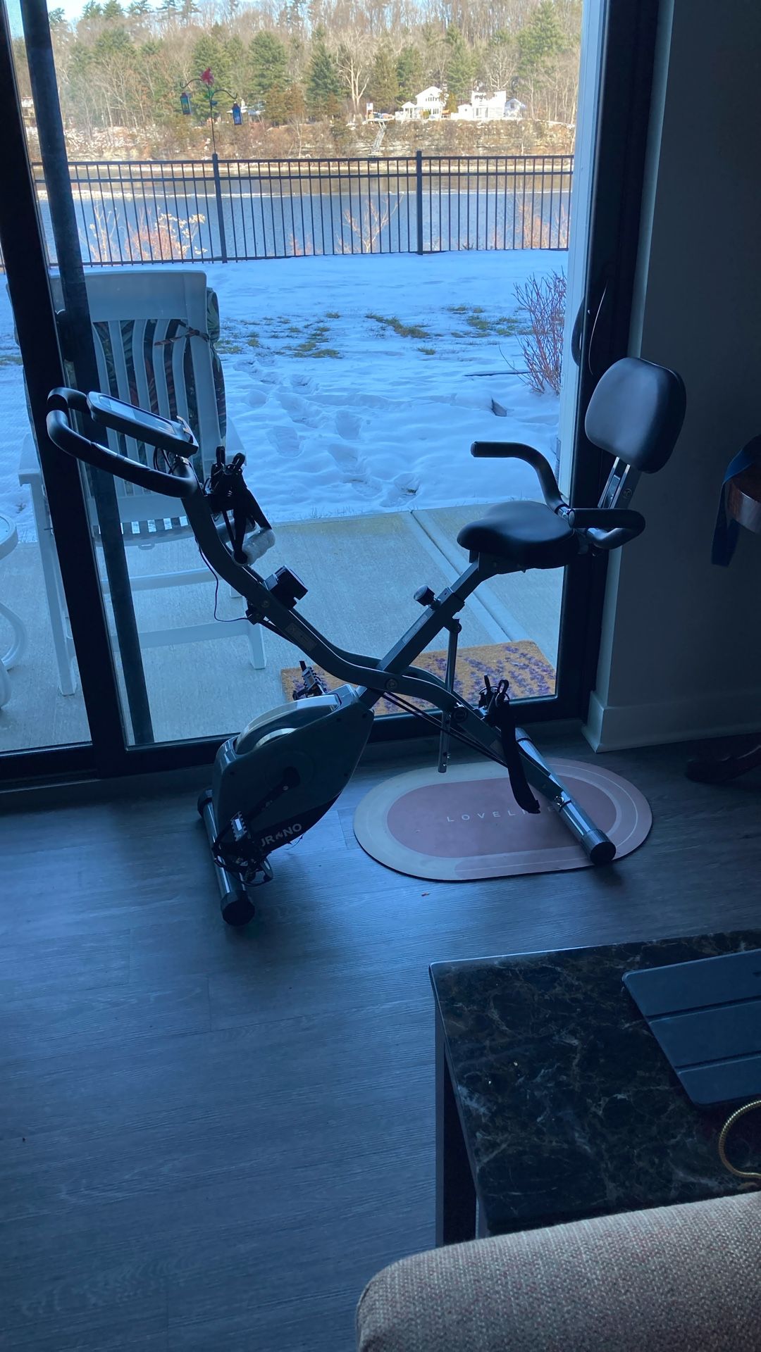 Batwing Stationary Exercise Bike