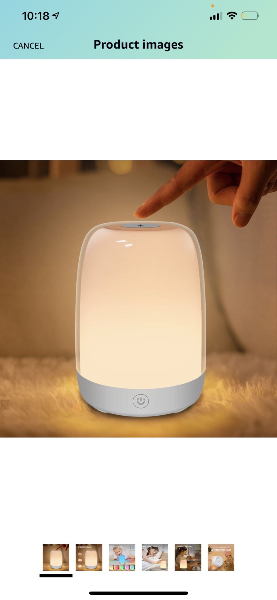 Led Colorful Night Light 