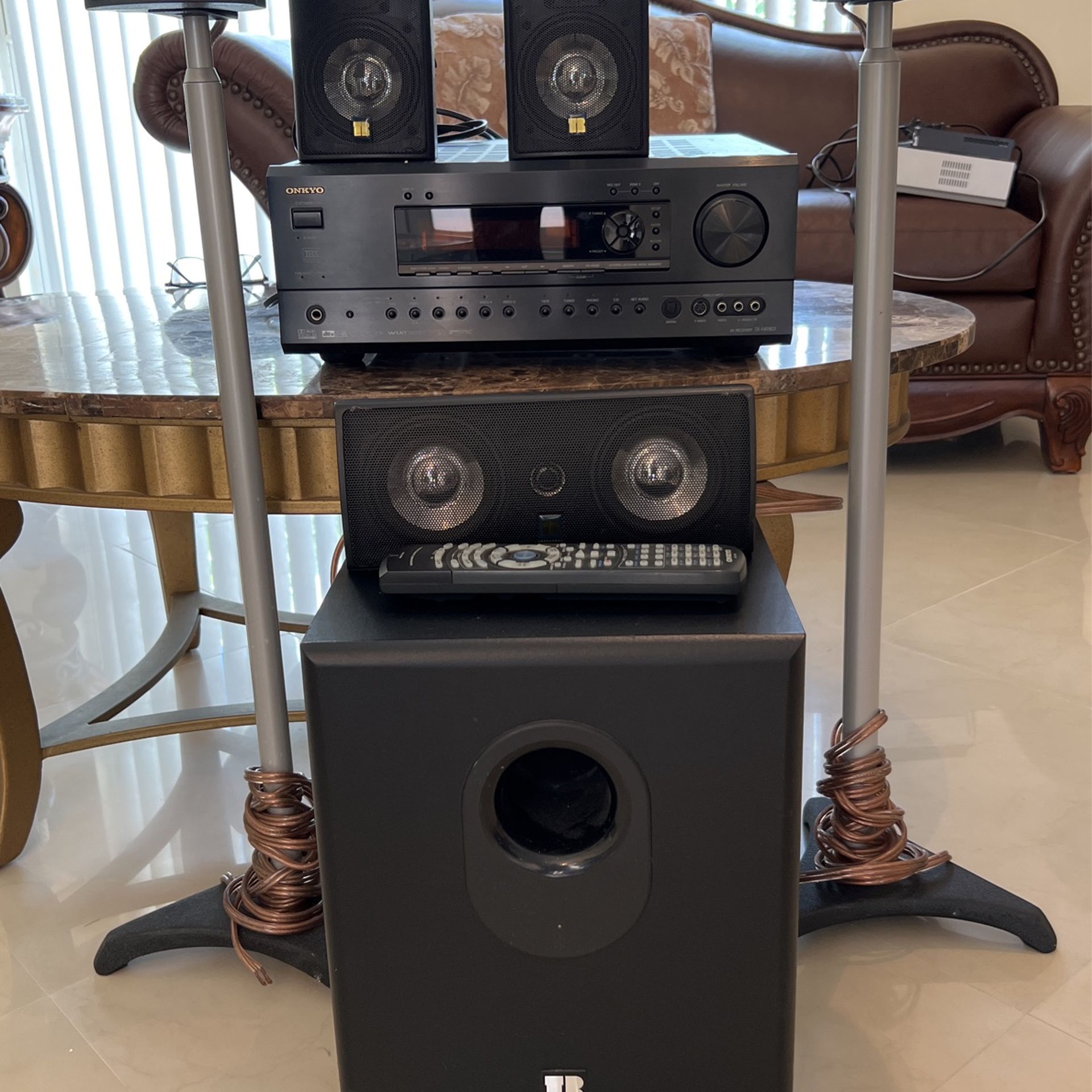 Onkyo Pre Amplified Speaker System