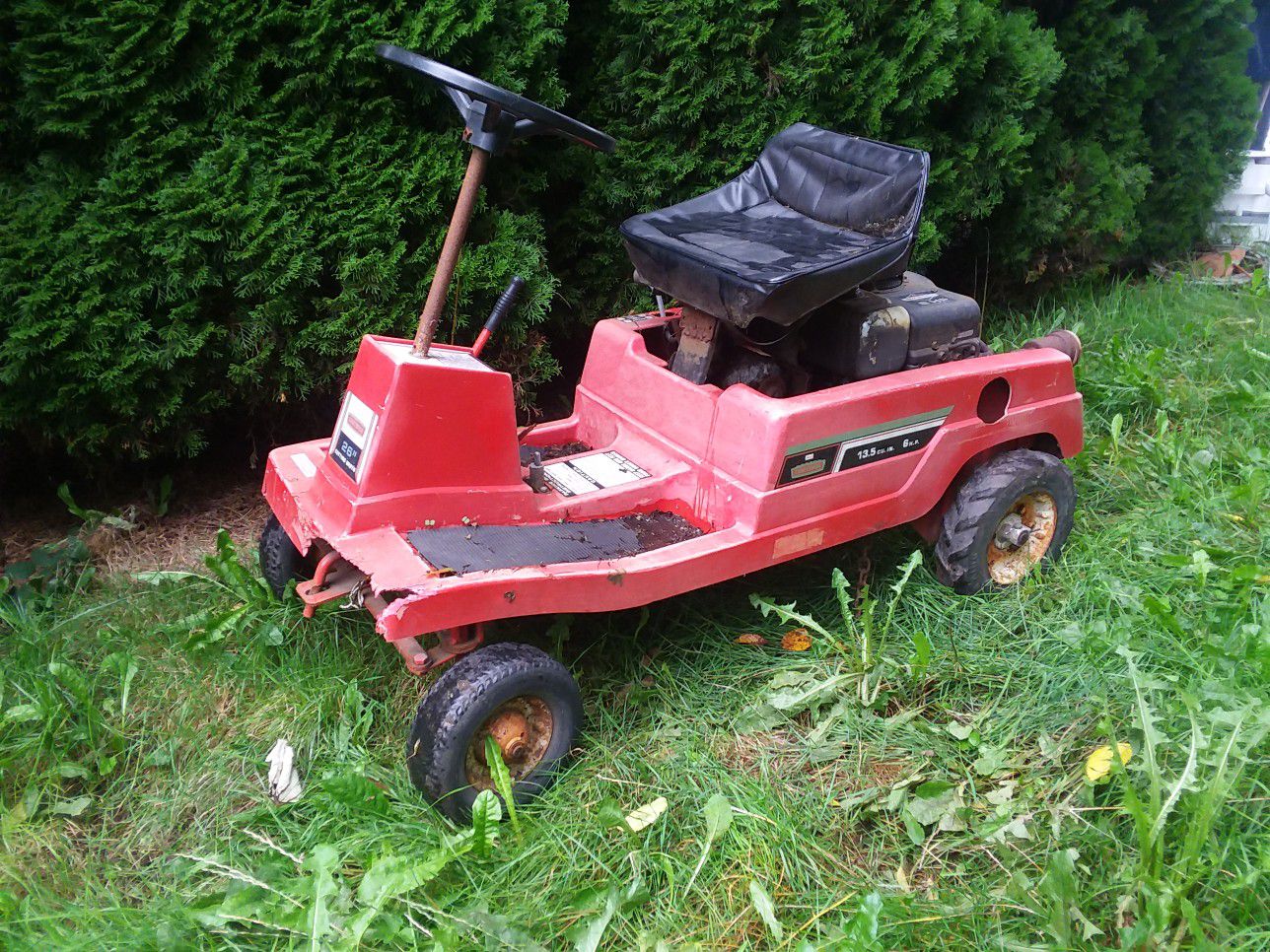 Lawn tractor by Craftsman 8 horse power