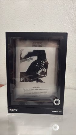 Agoro Star Wars Darth Vader Pure Silver Card
