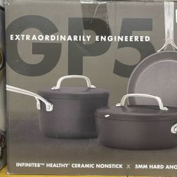 The GREEN PAN GP5 Hard Anodized 14PC Set 