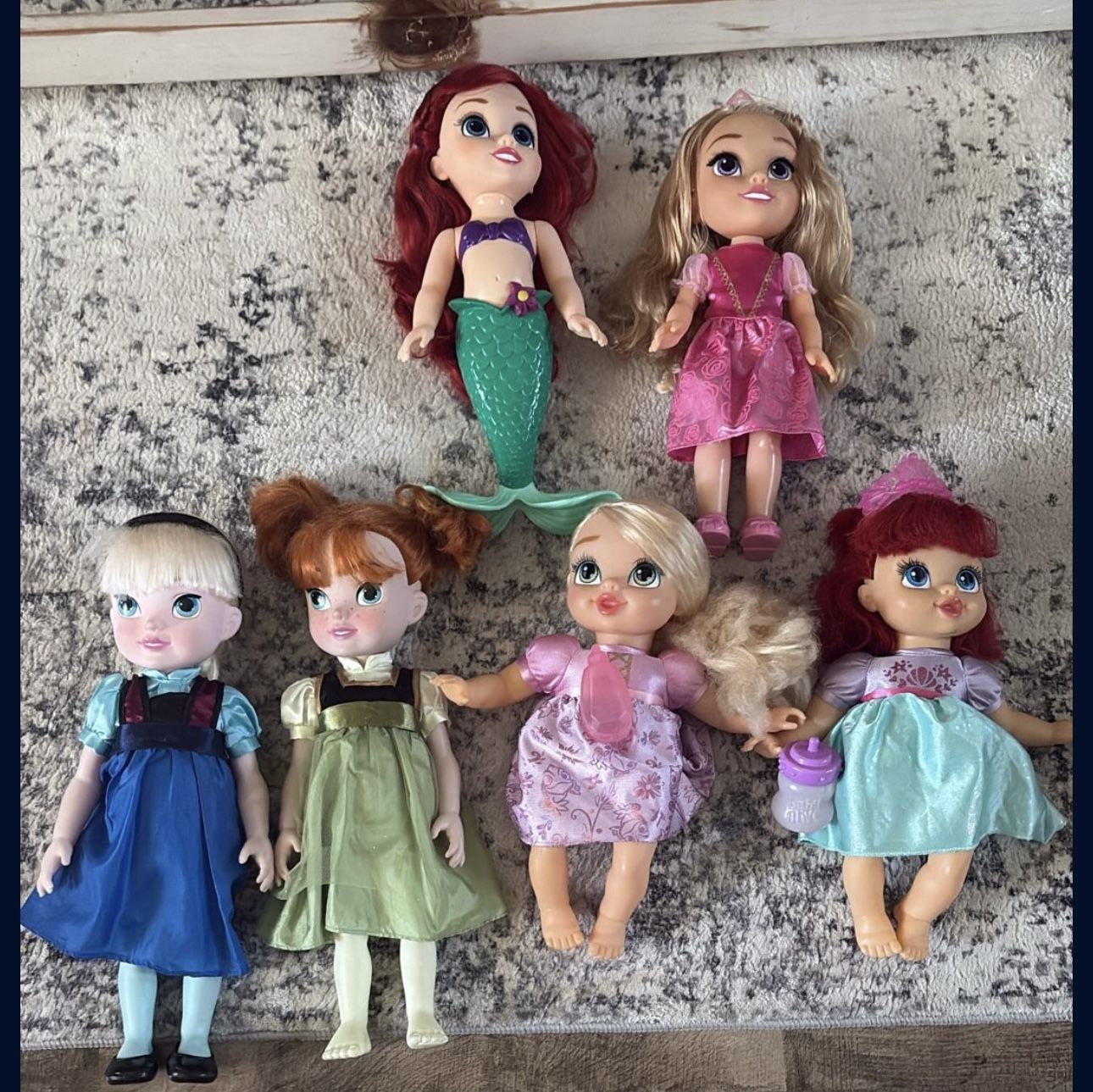 Disney Princess Baby Dolls.