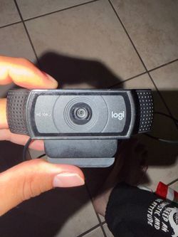 🎥 Logitech HD Webcam – USB Plug & Play for PC & Laptop