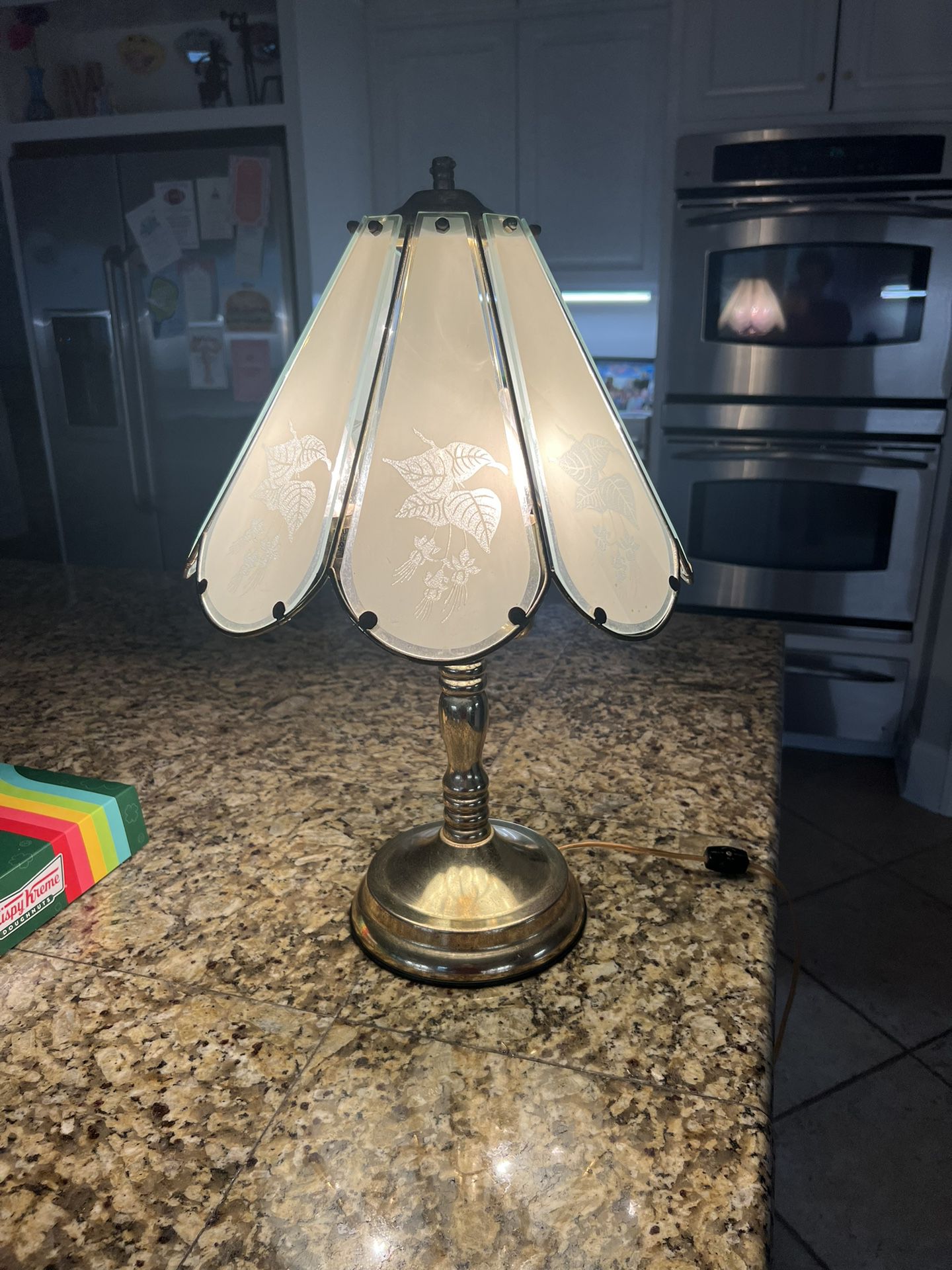 Beautiful Antique Lamp For Sale! Works Great !