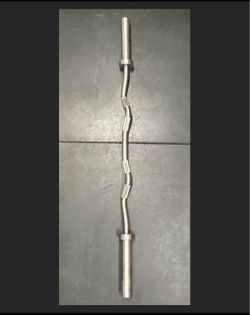 Rep Fitness Curl Bar (Stainless Steel)