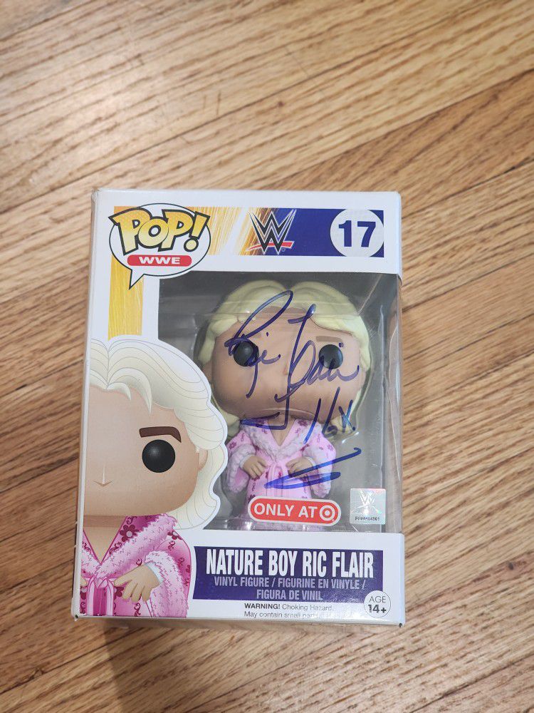 Signed Ric Flair Funko POP! 