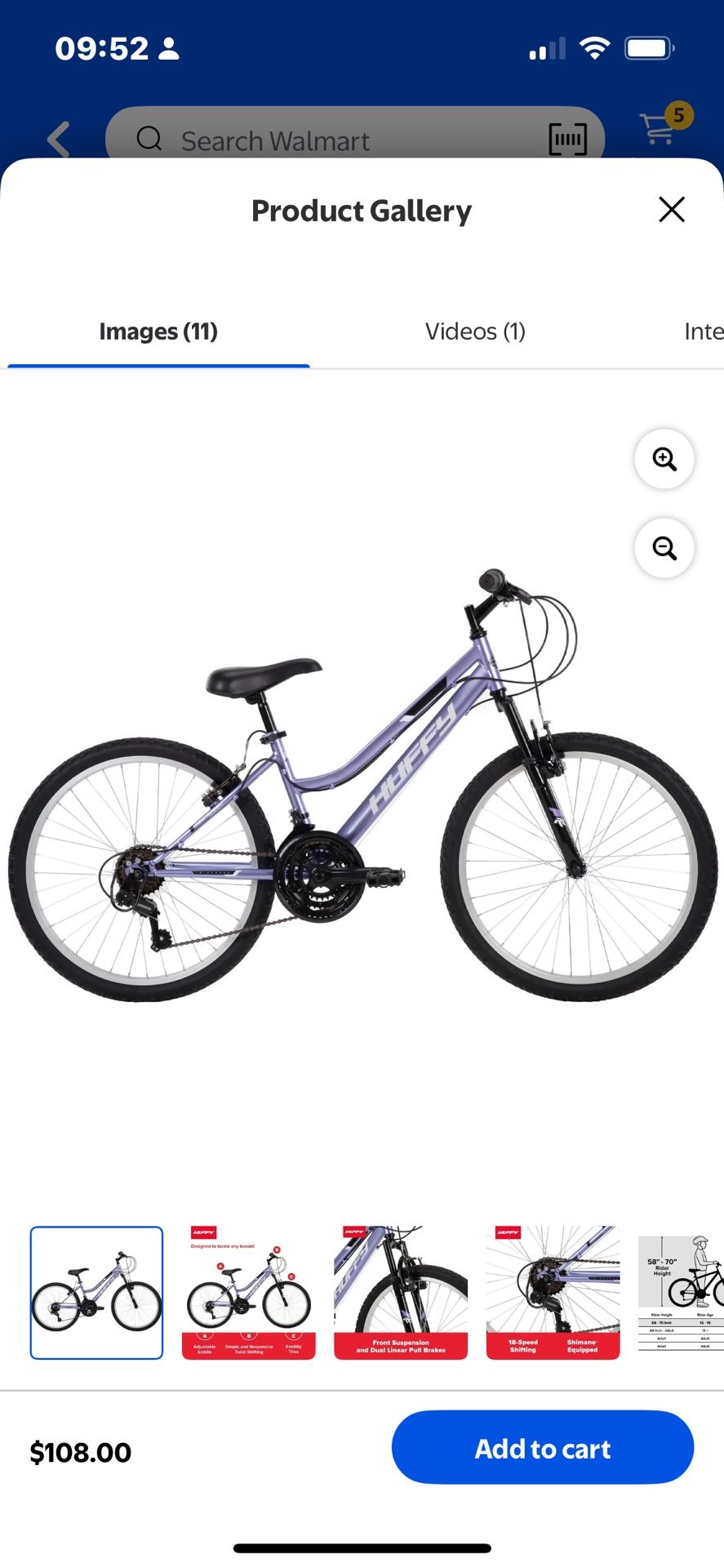 Huffy Bicycle & Tire Pump